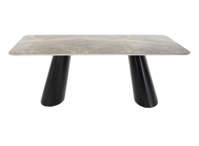 Stilvoller Beiger Esstisch Luxuriöse Küchentische Moderne Möbel