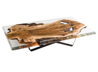 Couchtisch aus Holz in Braun modern elegant