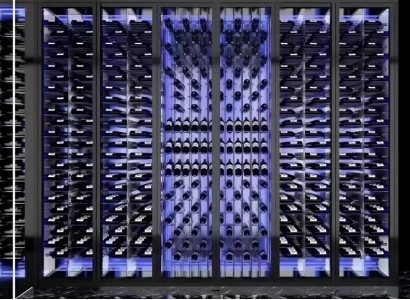 Weinschrank Weinmöbel Glasschrank Weinkühlschrank Weinpräsentationsregal