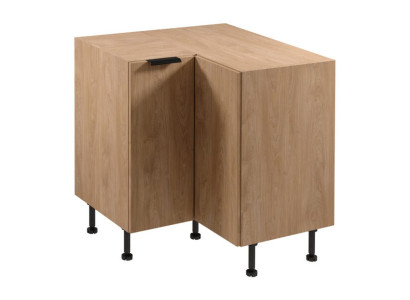 Eckunterschrank Kücheneckschrank Eckschrank mit Ablage Küchenschrank