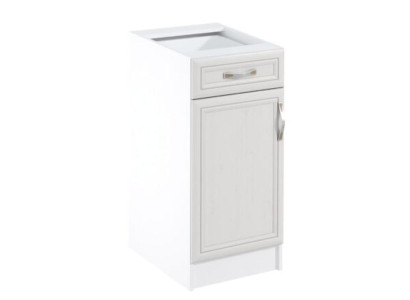 Standunterschrank Basis-Unterschrank Küchenschrank mit Schublade Weiß