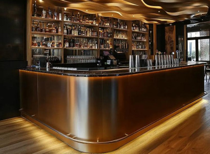 Barschrank Bartresen Bar Tresen Bartheke Barmöbel Thekenelement