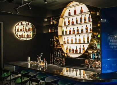 Barregal Thekenelement Barmöbel Barschrank Bartresen Bar Tresen Bartheke