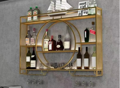 Hängeweinregal Wandregal Flaschenregal Weinregal Weinflaschenregal Weinmöbel