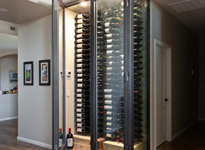 Weinschrank Weinlagerregal Vitrinenschrank Flaschenregal Weinmöbel