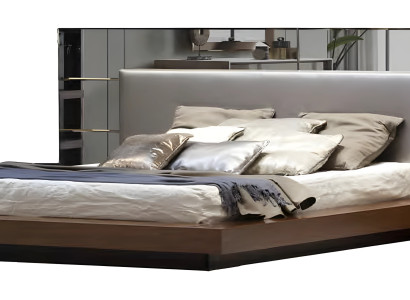 Modernes Bett in elegantem Design – für ein stilvolles Schlafzimmer.