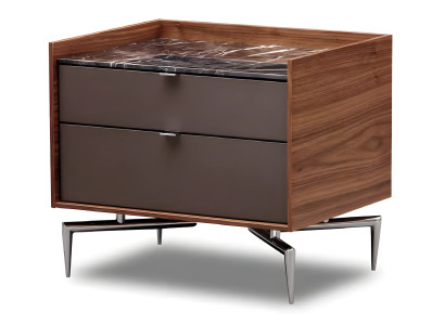 Nachttisch aus Holz – Für modernes Wohnen und praktischen Stauraum.