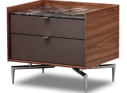 Nachttisch aus Holz – Für modernes Wohnen und praktischen Stauraum.