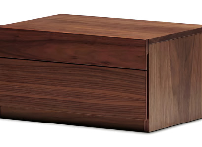 Der robuste und stilvolle Nachttisch behält sein Aussehen für eine lange Zeit.