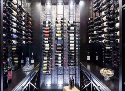 Weinmöbel Weinkeller Weinregal Flaschenregal Weinarchiv Weinkühlschrank