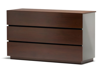 Die kompakte Kommode nimmt nicht viel Platz weg und ist trotzdem bequem.