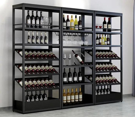 Weinregal Flaschenregal Weinständer Weinmöbel Weinpräsenter Flaschenständer