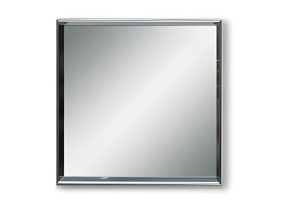 Ein moderner, sauberer Spiegel wirkt in der Wohnung frisch und praktisch.