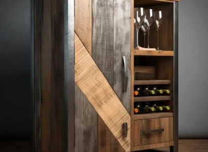 Weinschrank Weinmöbel Flaschenregal Weinkommode Weinablage Weinständer