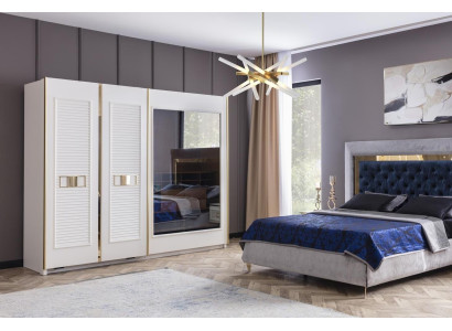 Modern Kleiderschrank Luxus Schrank Holz Schlafzimmer Möbel Design Weiß