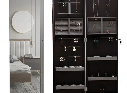 Der stilvolle Spiegelorganisator verleiht ein gemütliches und modernes Gefühl.