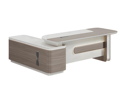 Eckschreibtisch Büro Chef Tisch Möbel modern Arbeitszimmer