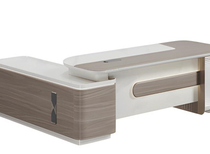 Eckschreibtisch Büro Chef Tisch Möbel modern Arbeitszimmer