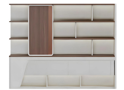 Büro Aktenschrank Bücherregal Stauraum Holz Regale