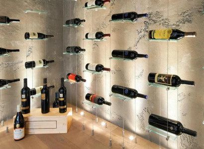 Hängeweinregal Weinregal Flaschenregal Weinhalter Weinständer Weinablage