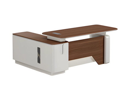 Eckschreibtisch Büro Office modern Holz Arbeitszimmer Tisch