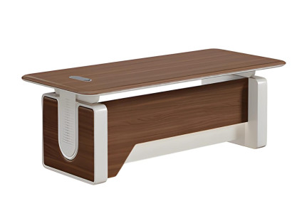 Schreibtisch Büro Tisch 240x105x75 cm modern Holz Arbeitszimmer
