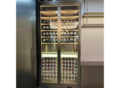 Glas Weinschrank Weinlagerregal Weindisplay Flaschenständer Weinmöbel