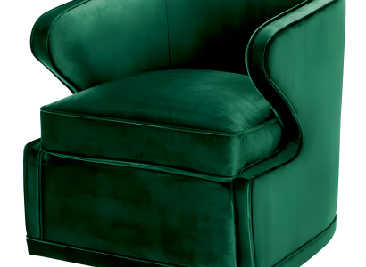 Polstersessel mit luxuriöser Polsterung in sattem Grün Sessel