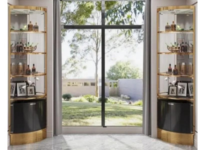 Vitrine Weinvitrine Weinlagerregal Weinschrank Weinmöbel Weinregalvitrine