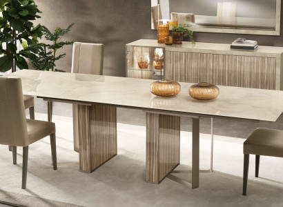 5-teiliges Esszimmer Set  Erweitern Sie Ihr Esszimmer mit Esstisch und 4 Stühlen