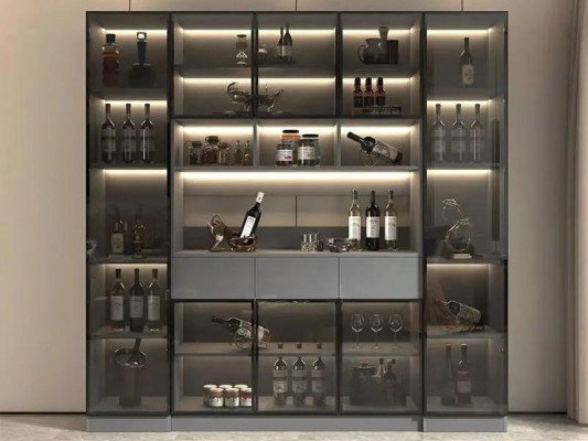 Weinmöbel Weinschrank Weinregal Flaschenregal Weinarchiv Weinlagerregal