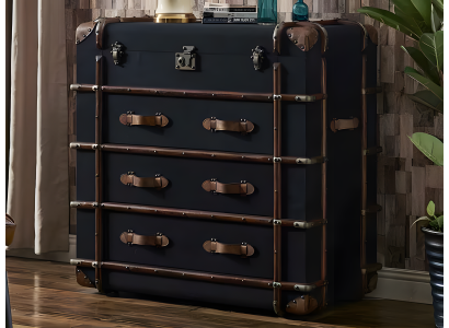 Kommode im Koffer Stil – Vintage Design, Stauraum & Retro Flair