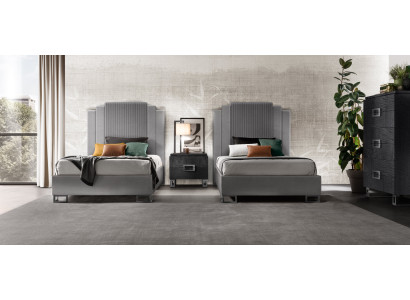 Das pastellfarbene Schlafzimmer-Set passt zu allen Farbnuancen.