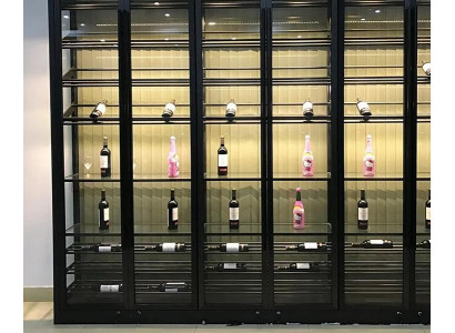 Weinvitrine Weinlagerregal Weinschrank Weinmöbel Weinregalvitrine Weinablage