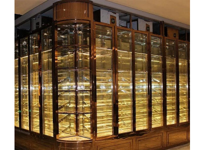 Weinschrank Weinkühlschrank Weindisplay Weinmöbel Weinlagerregal