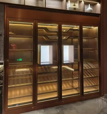 Weinregal Weinmöbel Weinschrank Weinklimaschrank Weinvitrine Weinvitrine