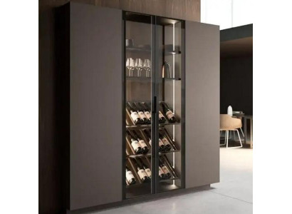 Schrank Weinschrank Weindisplay Weinregal Weinlagerregal Weinkühlschrank