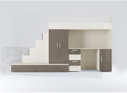 Hochbett mit Schreibtisch – Kompakte Lösung für Ihr Kinderzimmer.