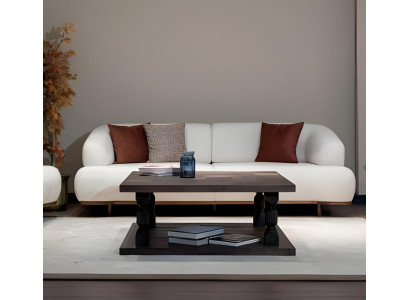 Sofa Couch Dreisitzer Wohnlandschaft Modern Komfort Elegant