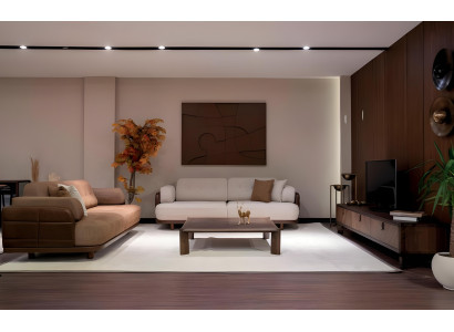 Dreisitzer Couch Wohnlandschaft Sofa Modern Zeitlos Stilvoll