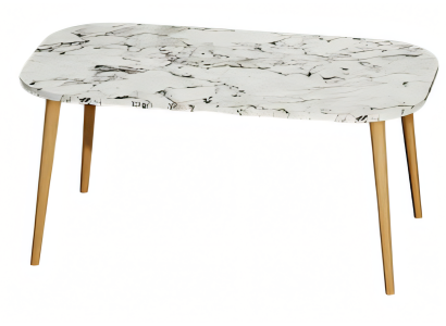 Moderner weißer Couchtisch aus Holz