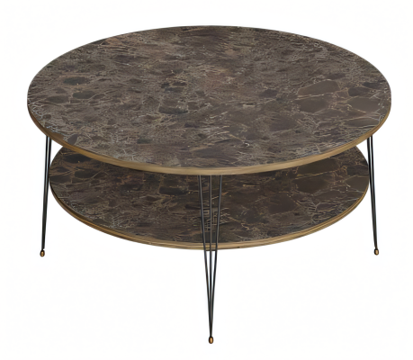 Couchtisch aus Holz in Braun im eleganten Design