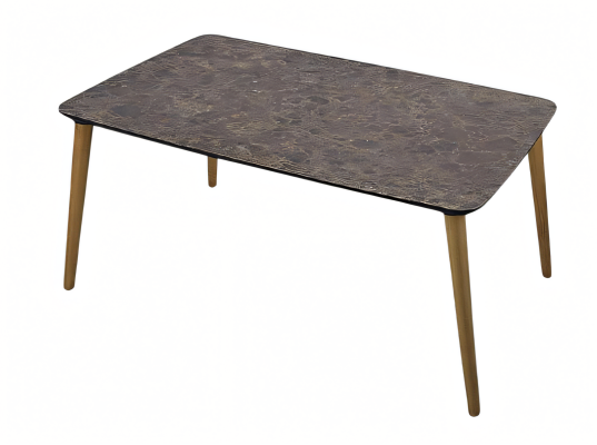 Couchtisch aus Holz in Braun modern elegant