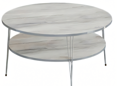 Grauer Holz Couchtisch modern eleganter Wohnzimmertisch