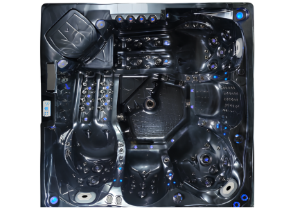 Whirlpool Blubberbad Hydromassagewanne Spa-Bad Whirlwanne 230x230cm