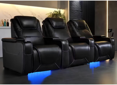 Kinosessel aus Leder – Für stilvolle und komfortable Kinoabende.