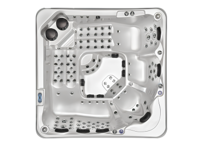 Whirlpool Blubberbad Hydromassagewanne Spa-Bad Whirlwanne 220x220cm