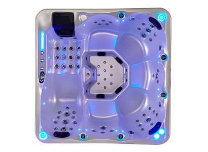 Outdoor-Spa Whirlpool Massagebad Hot Tub Hydromassagewanne 190x190 cm