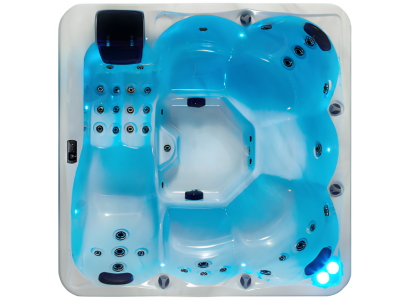 Outdoor-Spa Hot Tub Whirlpool Thermalwanne Whirlwanne Relaxpool 190x190 cm