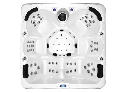 Spa-Bad Whirlwanne Whirlpool Blubberbad Hydromassagewanne Sprudelbad 210x210 cm